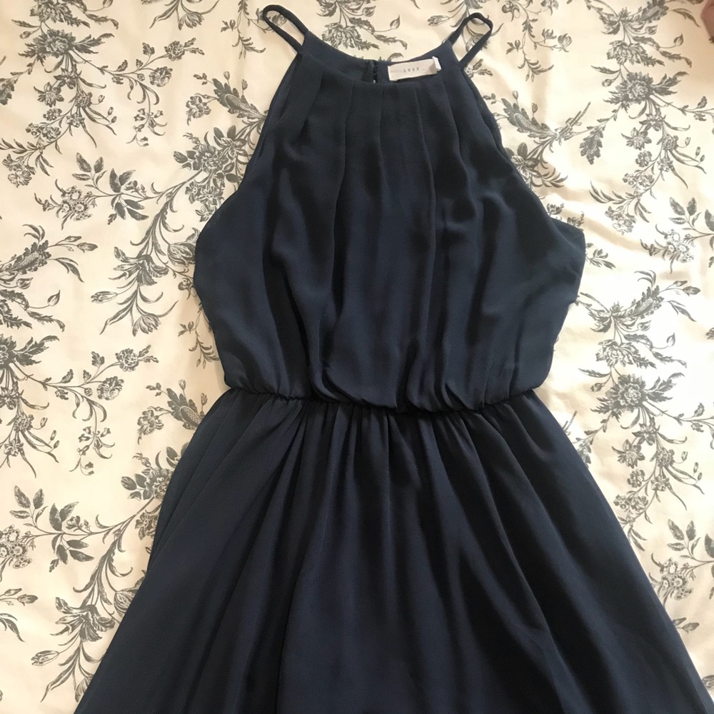 Francesca Navy Blue Dress